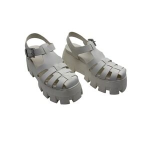 Circus NY BY SamEdelman Alyson Fisherman Chunky Lug-sole platform Sandal size 6